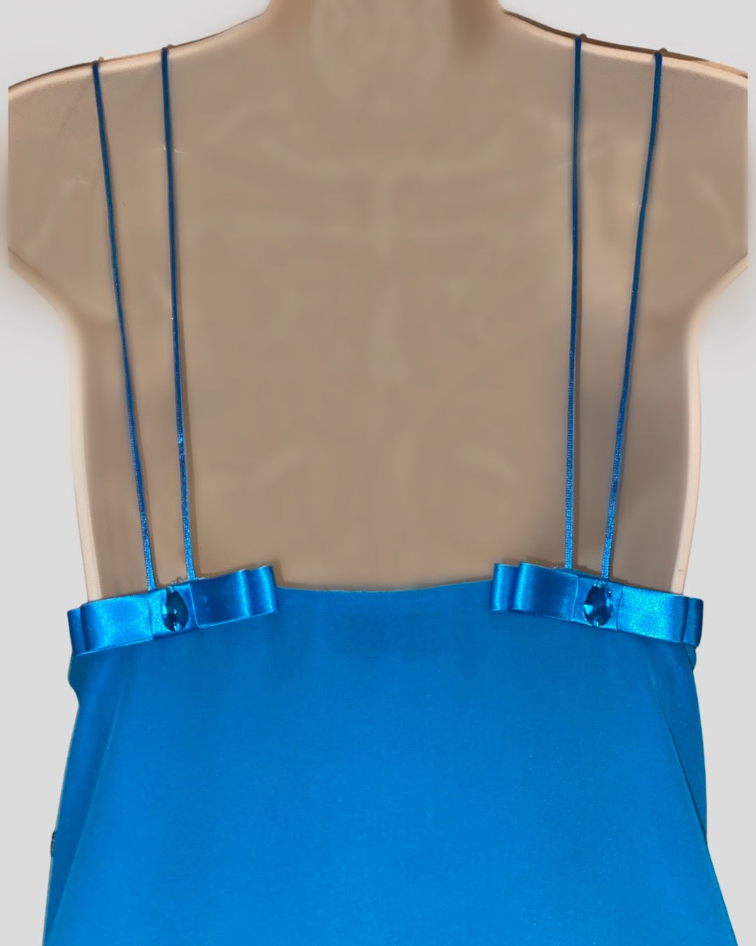 DIANA TURQUOISE SILK DRESS