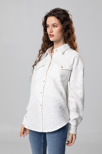 JOY TWEED SHIRT